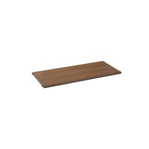 Punctual Wooden Shelf - Smoked Oak/Anthracite