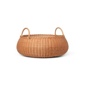 Braided Basket Low - Natural