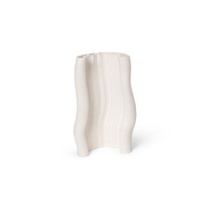 Moire Vase - Off-White