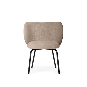 Rico Dining Chair - Boucle Sand/Black