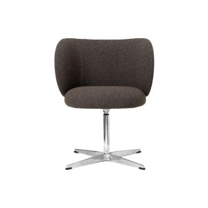 Rico Dining Chair With Swivel Base - Black Hallingdal 376