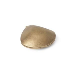Clam Candle Holder - Brass