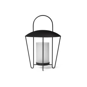 Abri Lantern Table Lamp - Black