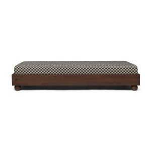 Rum Daybed Check - Dark Stained/Sand/Black