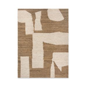 Piece Rug - 140 x 200 - Off-white/Toffee