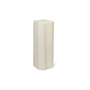 Staffa Outdoor Pedestal - Ivory