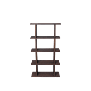 Kona Bookcase 1x4 - Dark Stained