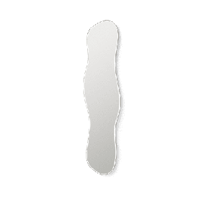 Pond Mirror - Full Size - Dark Chrome