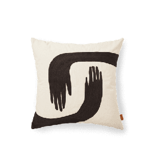 Pose Cushion - Coffee/Undyed