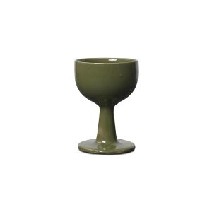 Floccula Wine Glass - Green