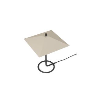 Filo Table Lamp Square - Black/Cashmere