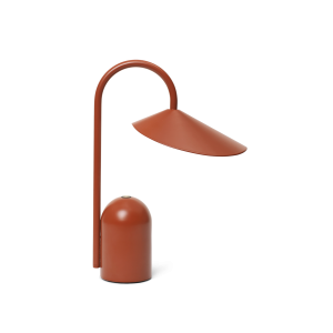 Arum Portable Lamp - Oxide Red