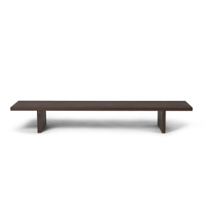 Kona Display Table - Dark Stained Oak