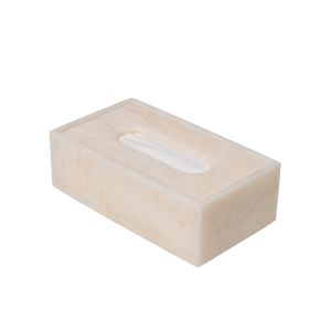 Mist Tissue Box - Pearl