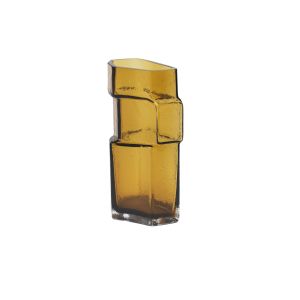 Muro Vase - H23 - Recycled Amber