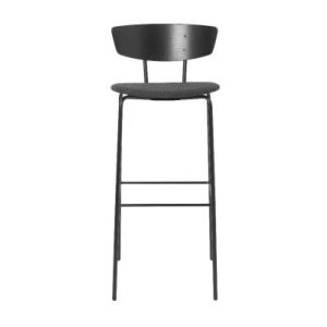 Herman Bar Chair High - Black