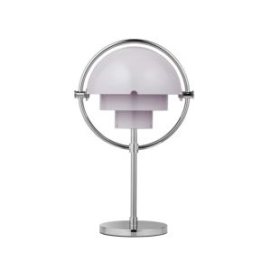 Multi-Lite Portable Lamp - Chrome/Pale Lilac