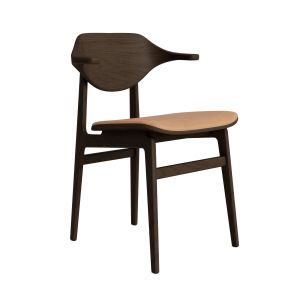 Buffalo Chair - Dark Smoked Oak/Sorensen Leather/Dunes Camel 21004