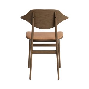 Buffalo Chair - Light Smoked Oak/Sorensen Leather Dunes Camel 21004