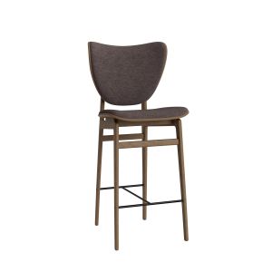 Elephant Bar Chair 65cm - Dark Smoked Oak/Barnum Boucle Col 11
