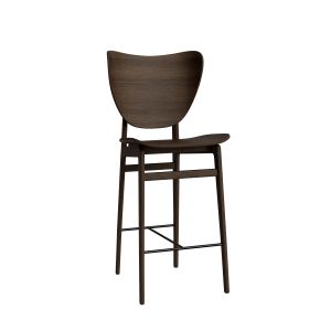 Elephant Bar Chair 65cm - Dark Smoked Oak/Dark Smoked Oak