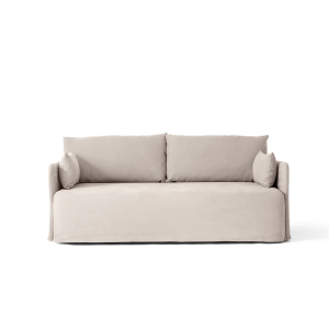 Offset Sofa w. Loose Cover 2 Seater - Oat