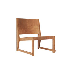 Easy Chair 01 - Warm Brown Birch