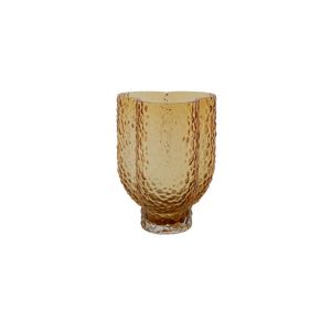 ARURA trio vase M Amber - L13,5xW11,9xH18 CM