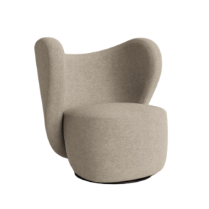 Little Big Chair Fully Upholstered Swivel - Barnum Col 3