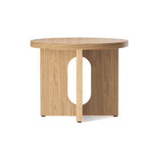 Androgyne Side Table Ø50 - Natural Oak