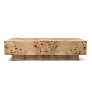 Burl Coffee Table - Natural