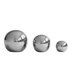 Gallery Balls, Set of 3 - Chrome
