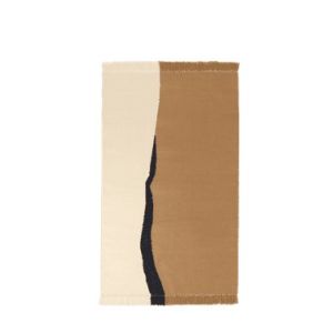 Soil Kelim Rug - 140 x 200 - Dark Sand/Off-white