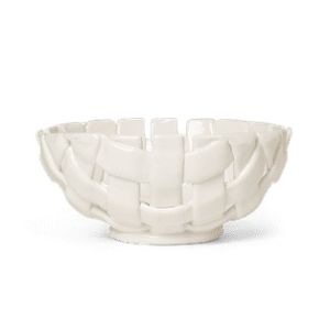 Plait Bowl  A 24 - Off-white