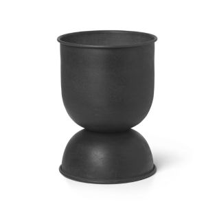 Hourglass Pot Small - Black