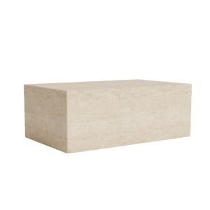 Cubism Coffee Table Large - Travertine