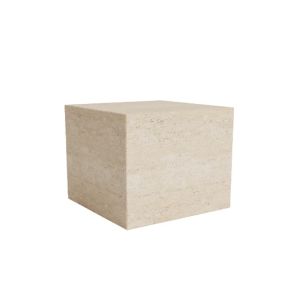 Cubism Coffee Table Small - Travertine