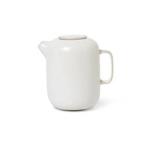 Sekki Coffee Pot - Stoneware, Cream