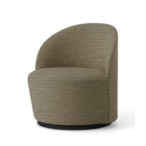 Tearoom Lounge Chair Swivel w/Return - Upholstery (Savanna 0122)