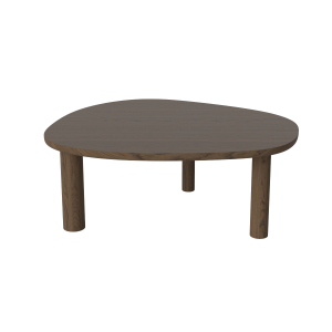 Latch Coffee Table Single - Smoked Oiled Oak/Solid