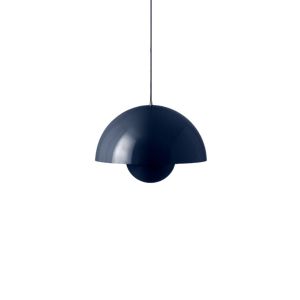 Flowerpot VP2 Pendant Lamp - Steel Blue