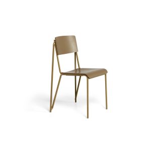 Petit Standard Dining Chair - Clay Stained Oak/Black