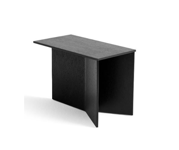 Slit Table Wood L49.3 - Black