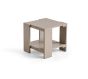 Crate Side Table - London Fog Lacquered Pinewood