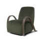 Buur Lounge Chair Rich Velvet - Pine