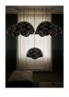 Flowerpot Pendant VP7  A 37 Cm - Black & White Pattern
