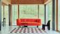 Shim Coffee Table- A 54 x H44 - Black
