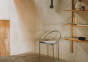 Triangolo Dining Chair - Stainless Steel