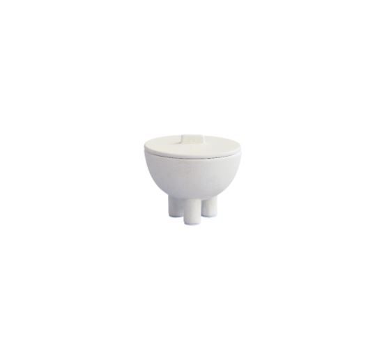 Duck Jar Medio - Bone White