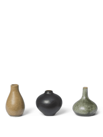 Komo Mini Vases - Set of 3 - Calm